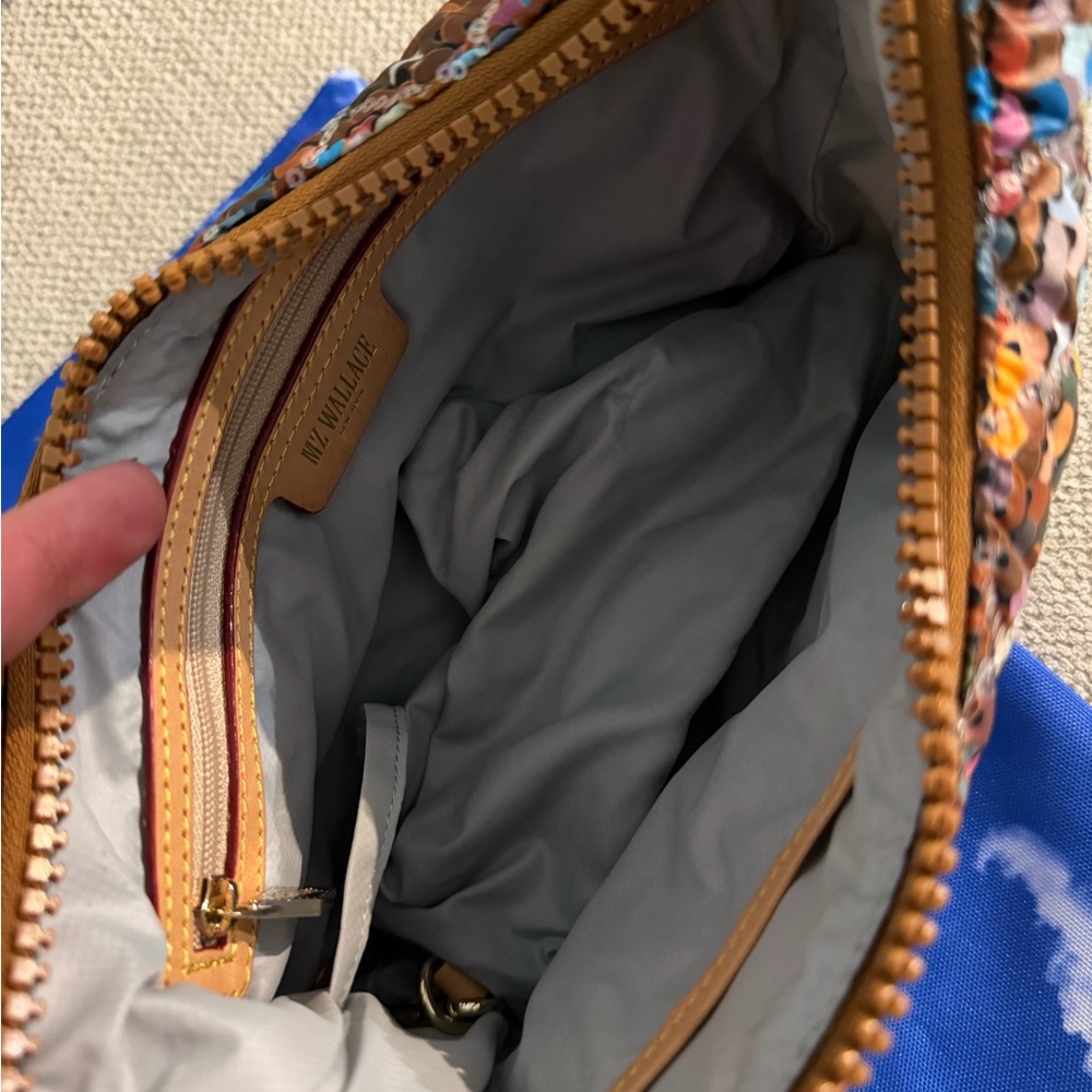 MZ Wallace Multicolor Sequin Shoulder Bag - Picture 5 of 6